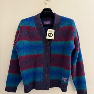 Madhappy Colorful Marni Style Striped Cardigan Sweater